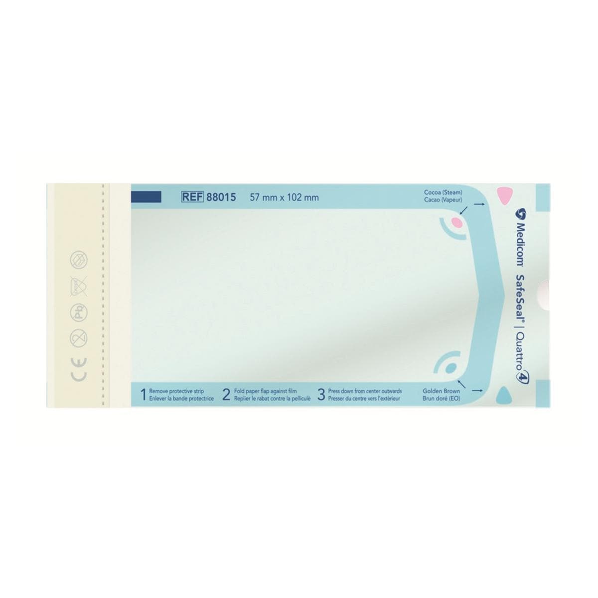 Sachets de strilisation - 57x102cm - Bote de 200 - MEDICOM