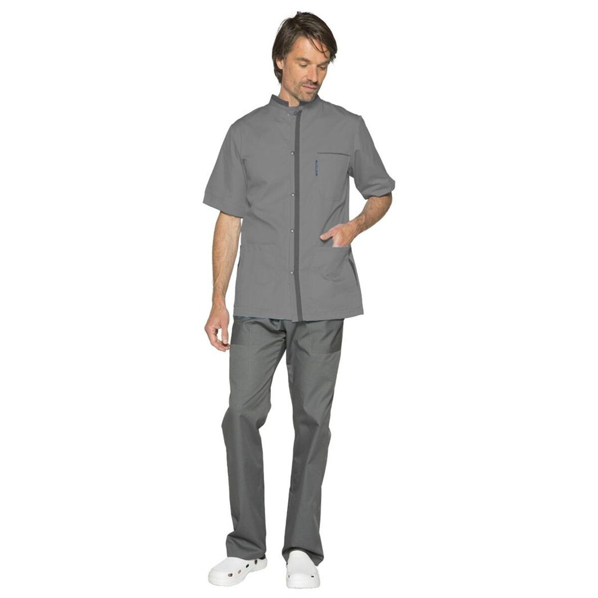 Blouse Mario SELEKTO - Gris clair/Anthracite - Taille XXXL