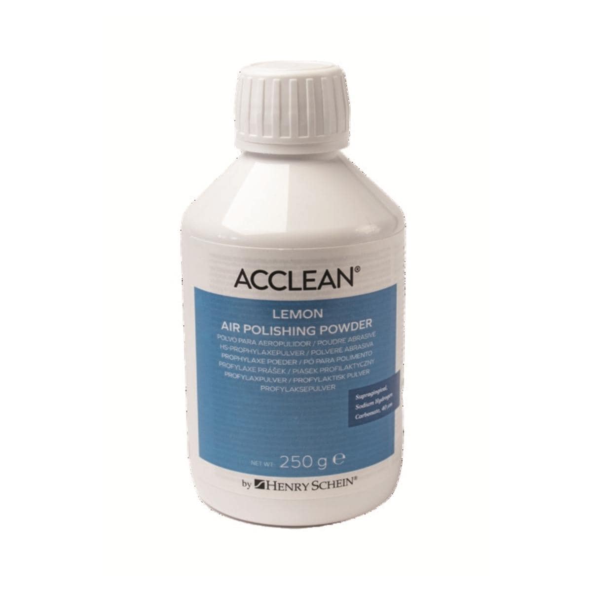 Acclean Poudre Prophy citron 40&#181;m 250g HENRY SCHEIN