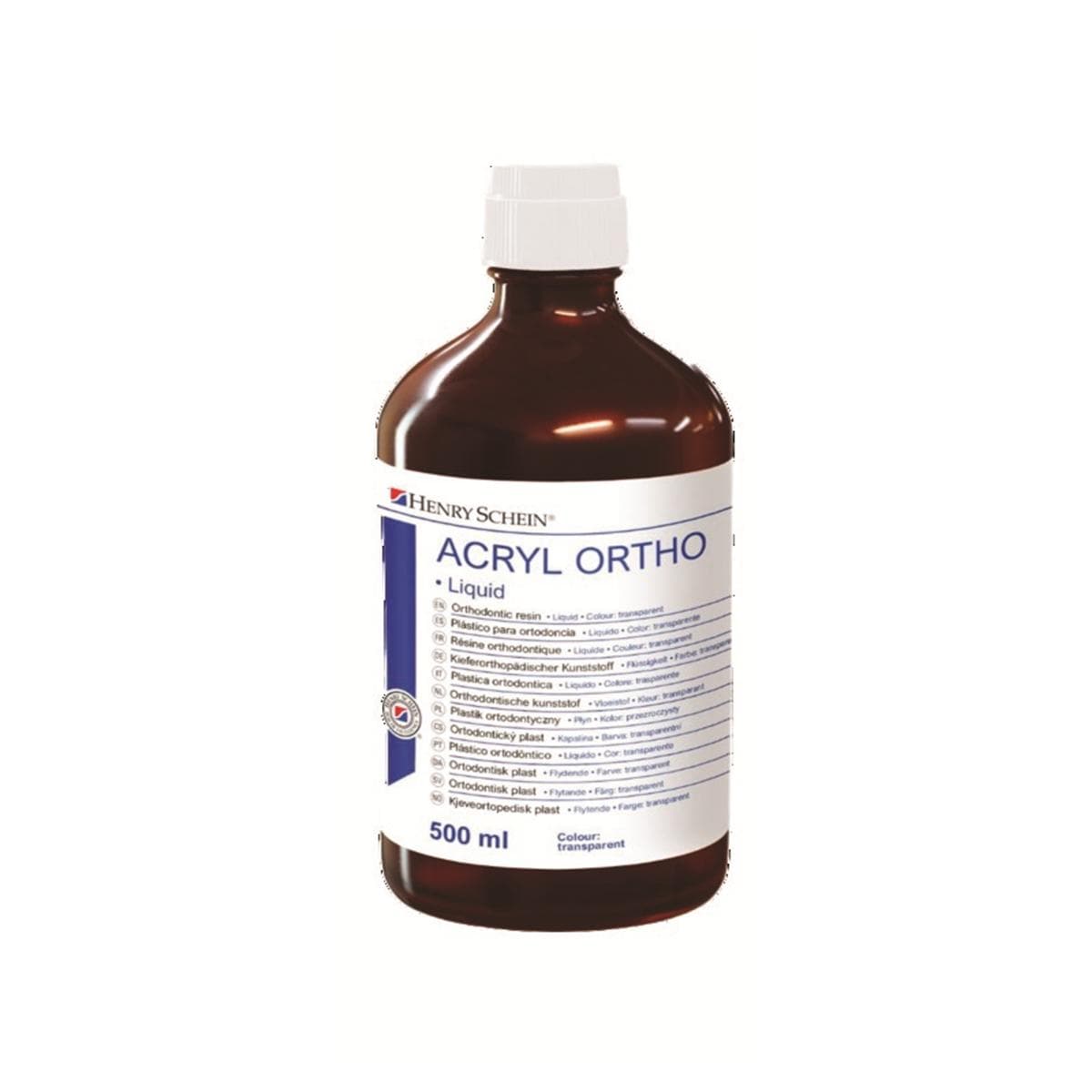 Rsine Acryl Ortho Henry Schein - Liquide transparent 500ml