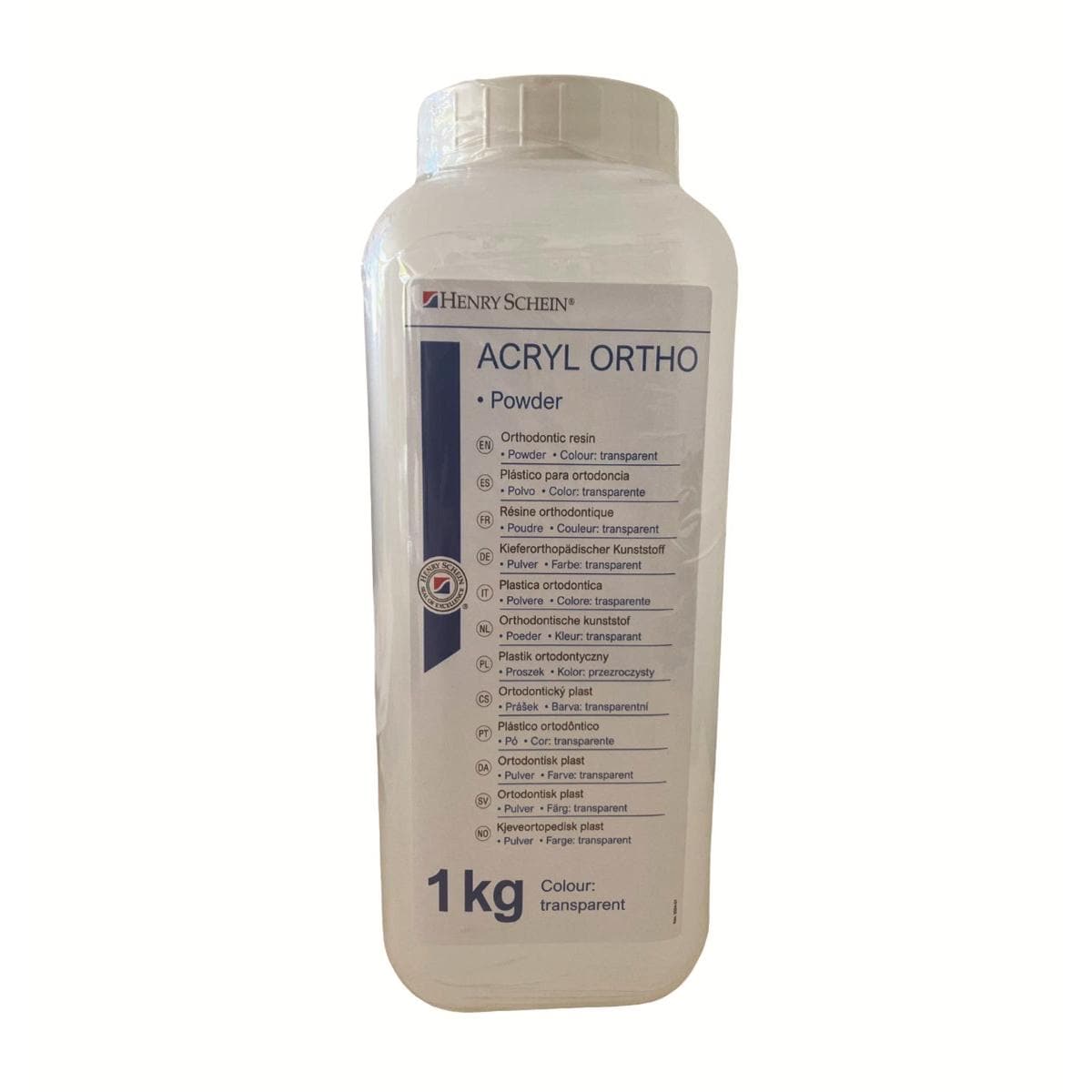 Rsine Acryl Ortho Henry Schein - Poudre transparent 500g