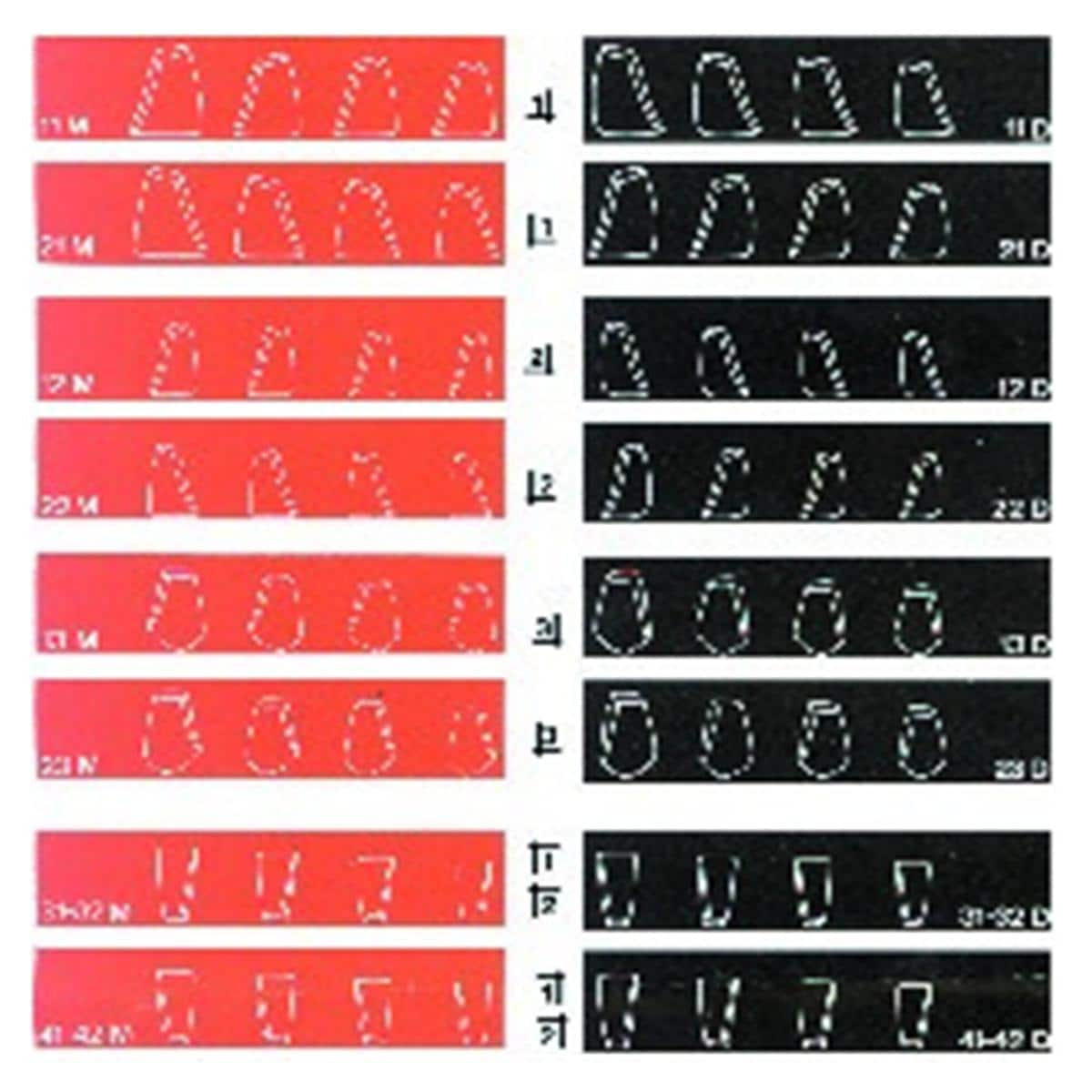 Matrices Coform DIRECTA - 22D - Bote de 8