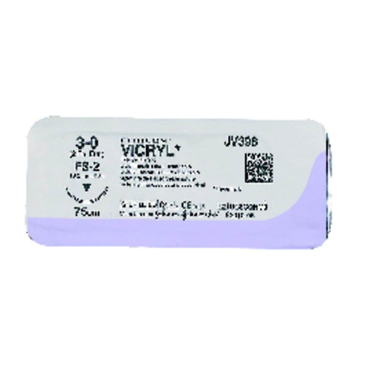 Fil Vicryl violet ETHICON - JV398 - Bote de 36