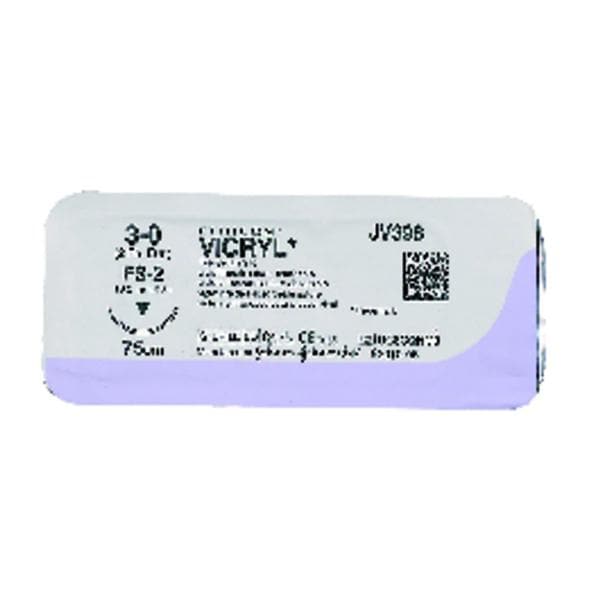 Fil Vicryl violet ETHICON - JV394 - Bote de 36