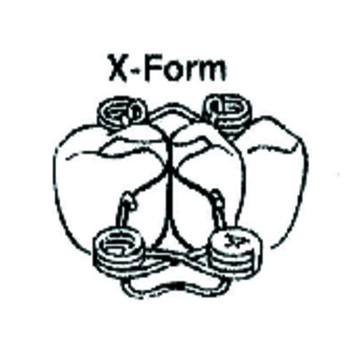 Matrices de WALSER - Forme X - n 1 - Bote de 5