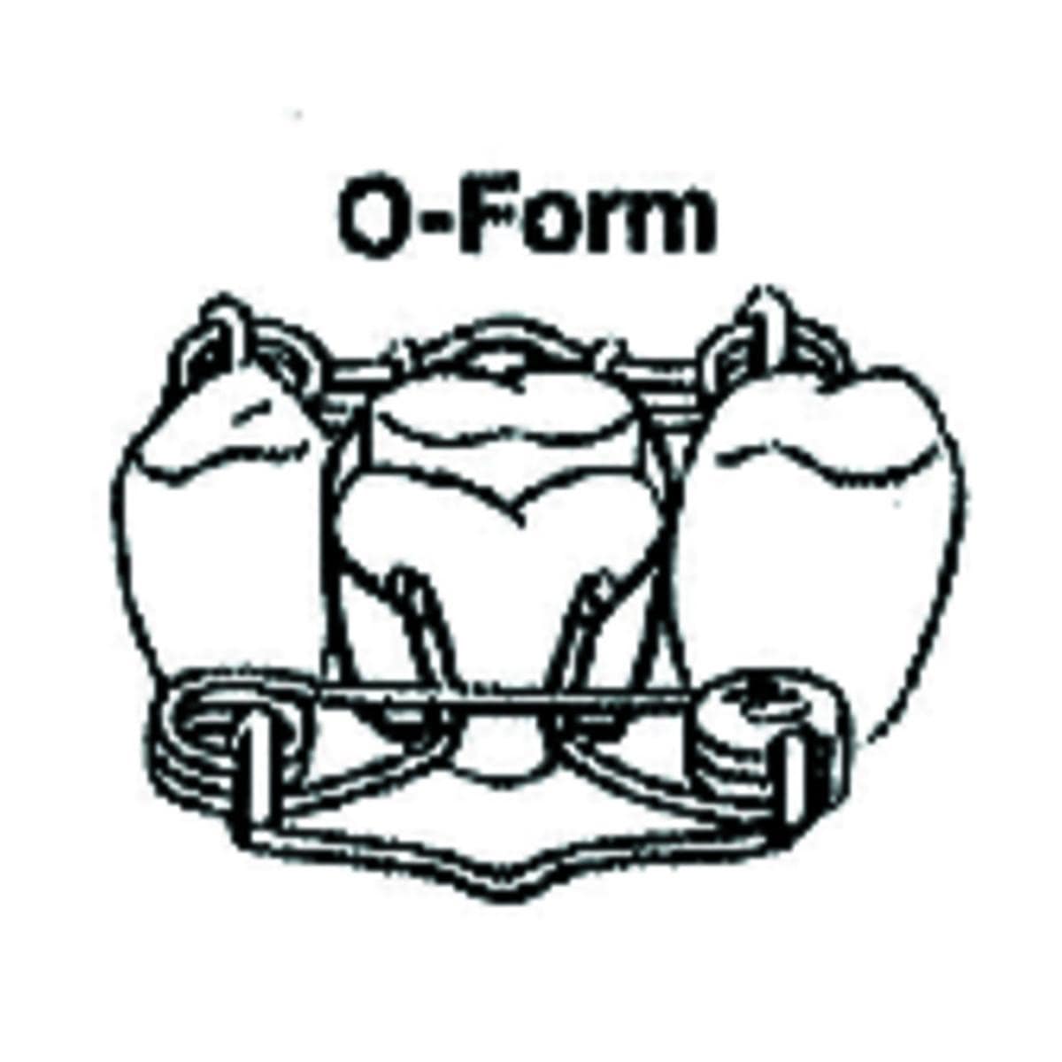 Matrices de WALSER - Forme O - n 8 - Bote de 5