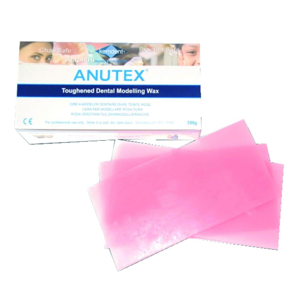 Anutex Rose translucide KEMDENT - La bote de 500 g