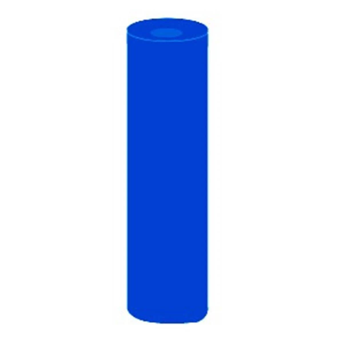 Caoutchouc DEDECO - Cylindre - bleu 4593 - La bote de 100