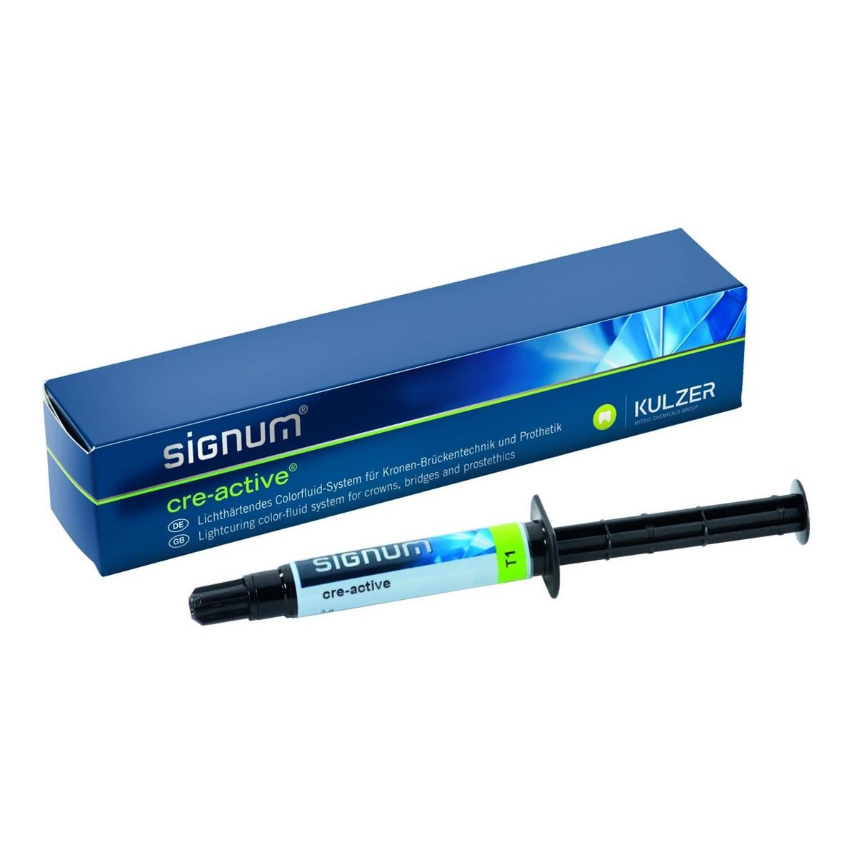 Signum Ceramis & Signum Composite KULZER - Maquillants Cr-Active T1 - La seringue de 3 g