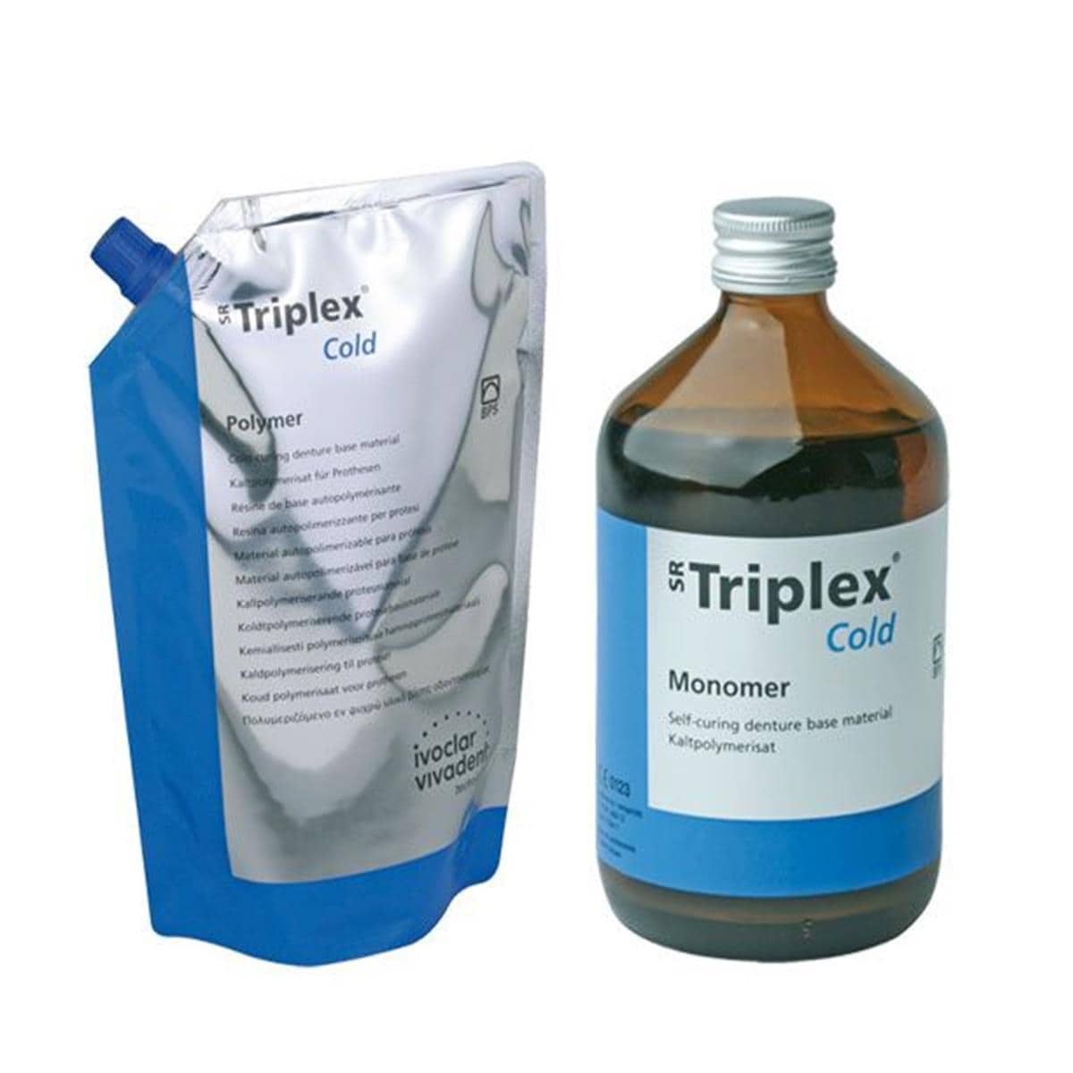 Triplex Cold IVOCLAR - La portion de 1 kg + 500 ml - 36 PV