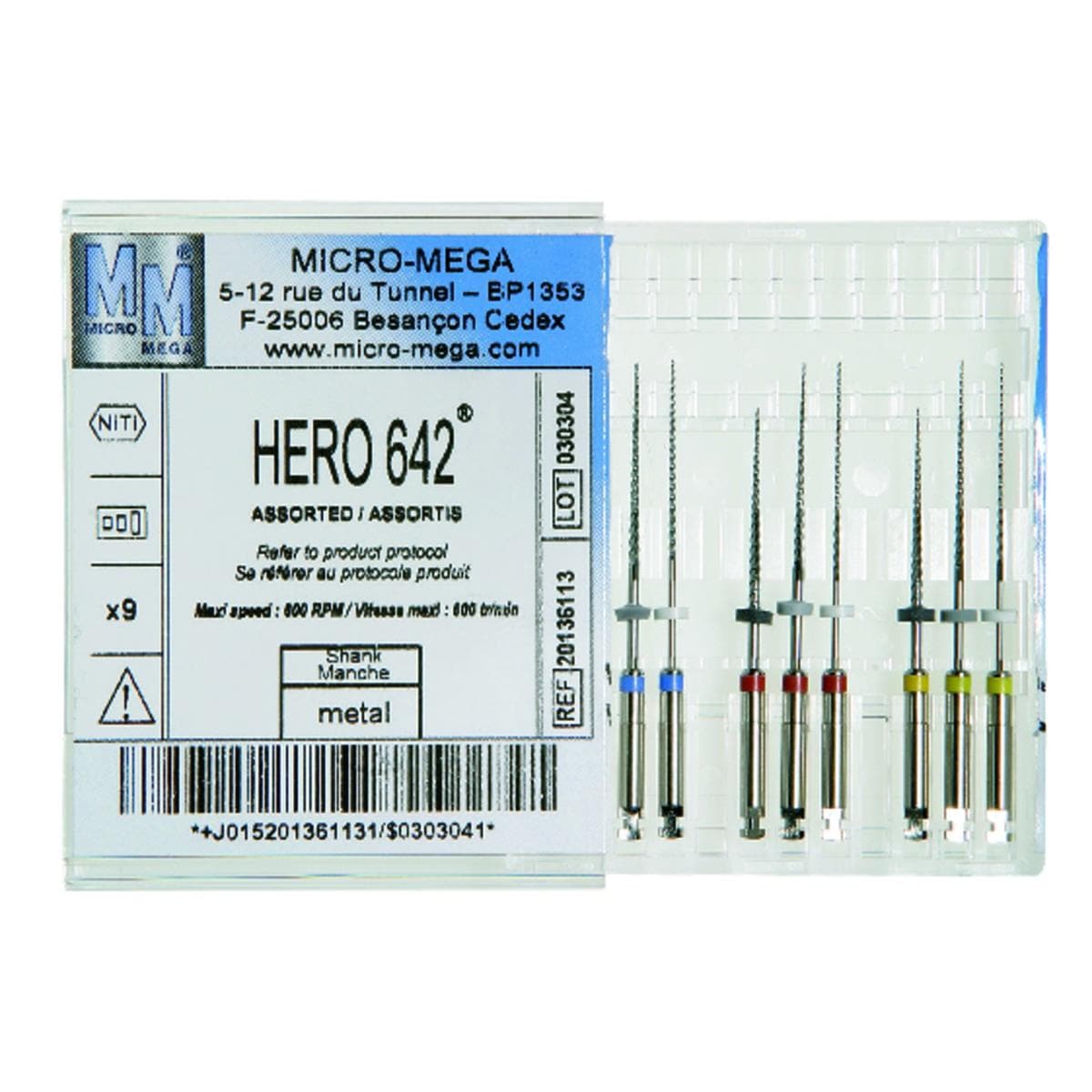 Hero 642 MICRO-MEGA - 6% - 21mm - n 20 - Bote de 6