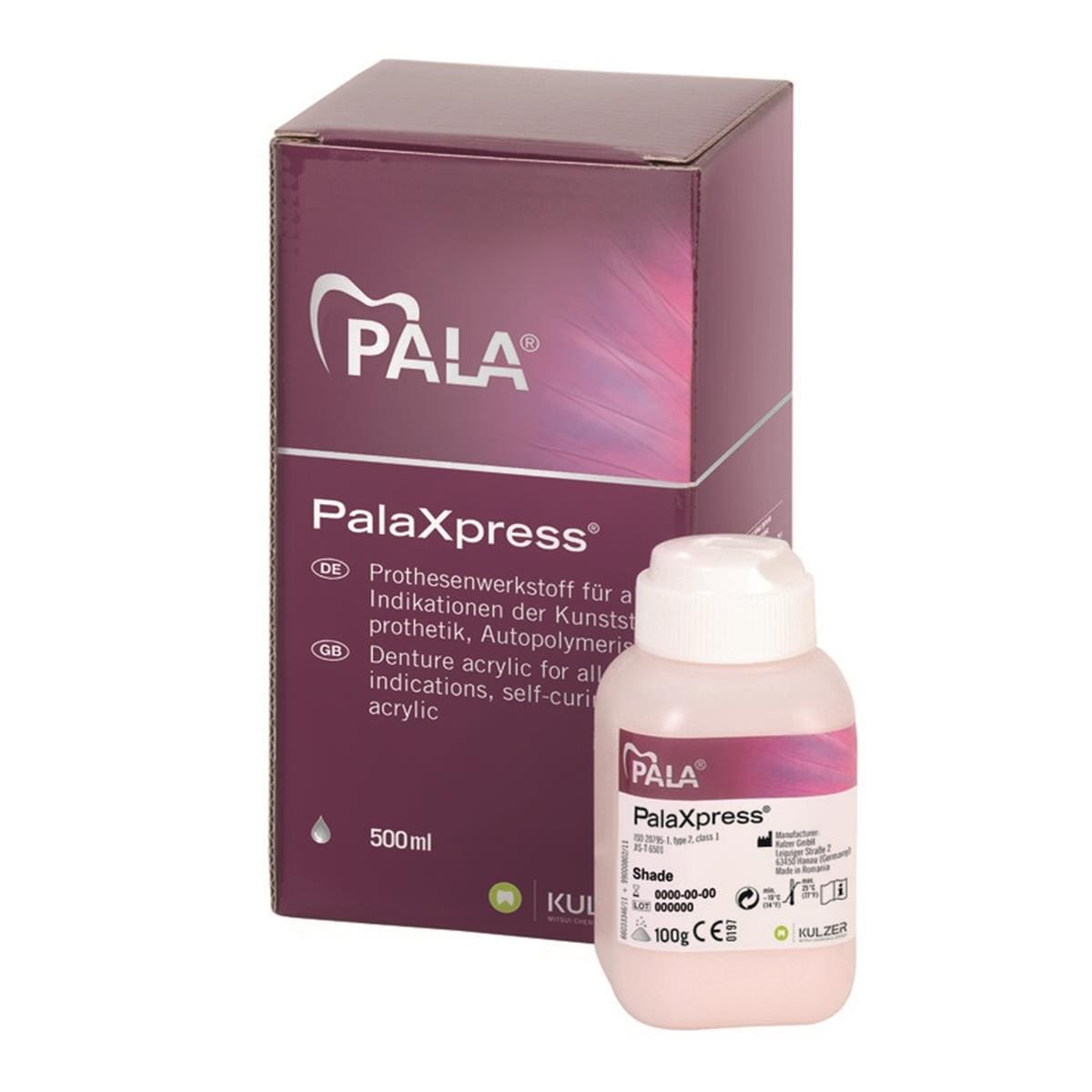 PalaXpress KULZER - La poudre de 100 g - Rose