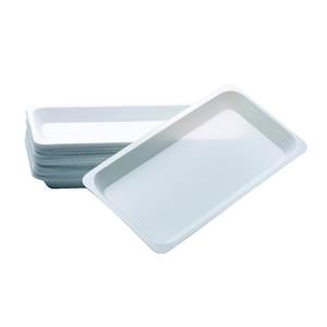 Plateaux jetables non compartiments - Simples granuleux 20x15 - Lot de 400