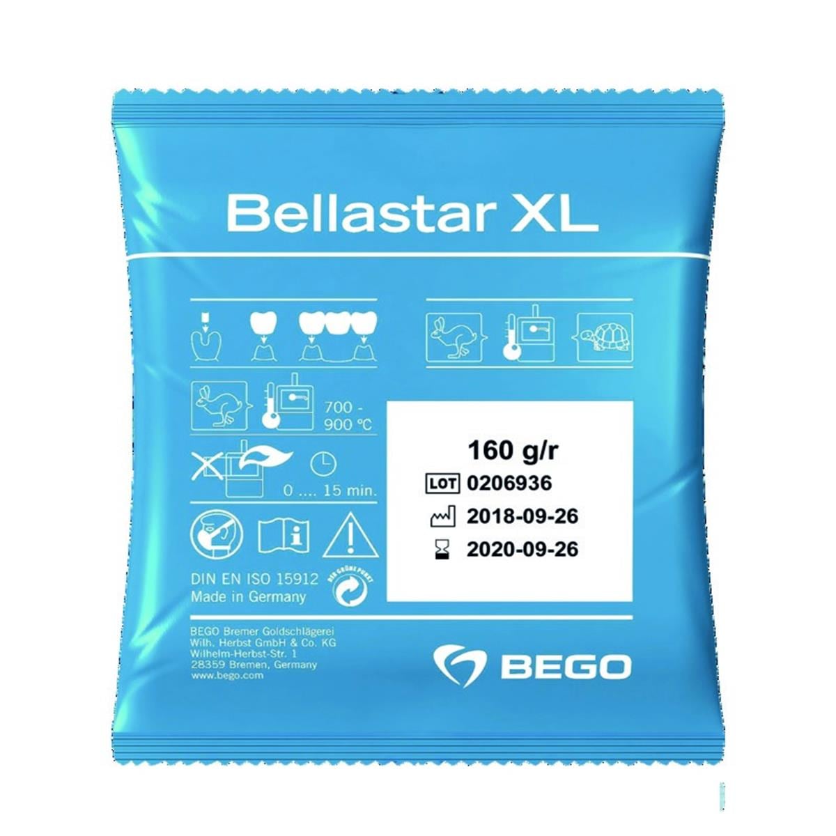 Bellastar XL BEGO - Le carton de 12,8 kg (80 x 160 g)
