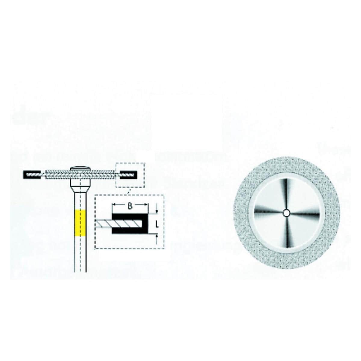 Disque diamant NTI - Ultraflex - 366 - extra-fin - Le disque