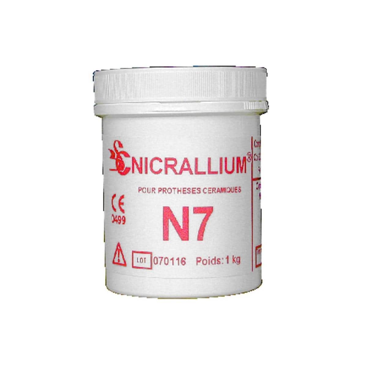 Nicrallium N7 BCS - La bote de 1 kg