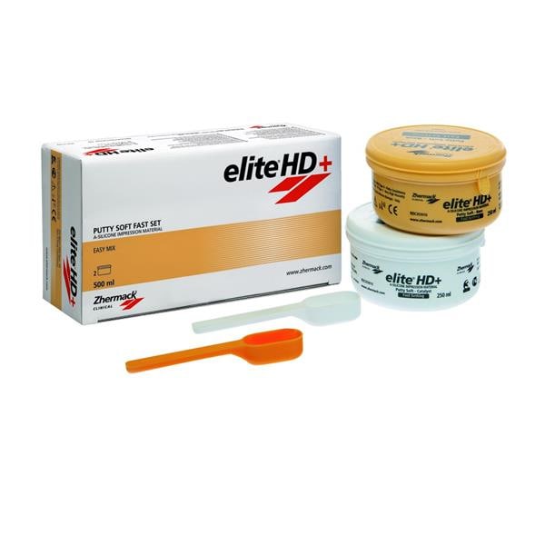 Elite HD + ZHERMACK - Putty Soft - Prise normale - Coffret de 2x250ml