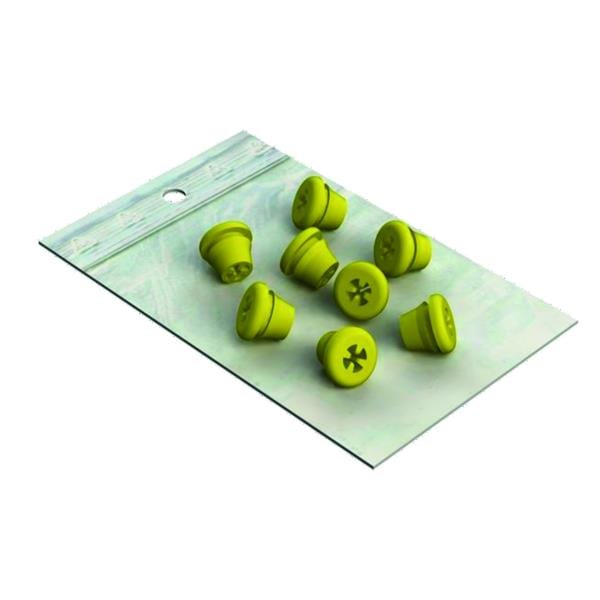 Plug silicone NICHROMINOX pour Plug'in - Jaune - Sachet de 8