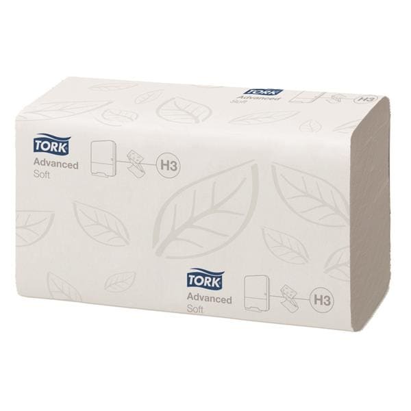 Essuie-mains plis en Z TORK - Le carton de 15 paquets (3750) - Blanc