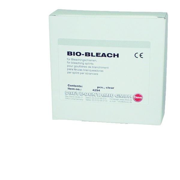 Bio-Bleach Hard DREVE - La bote de 25 - Carres - Transparent - ep. 1,5 mm - diam 120
