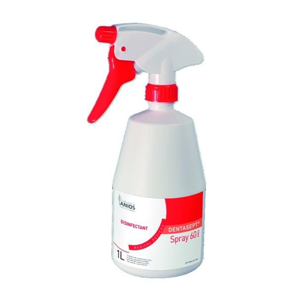Dentasept spray 60 Pro ANIOS - Lot de 3 flacons de 1L