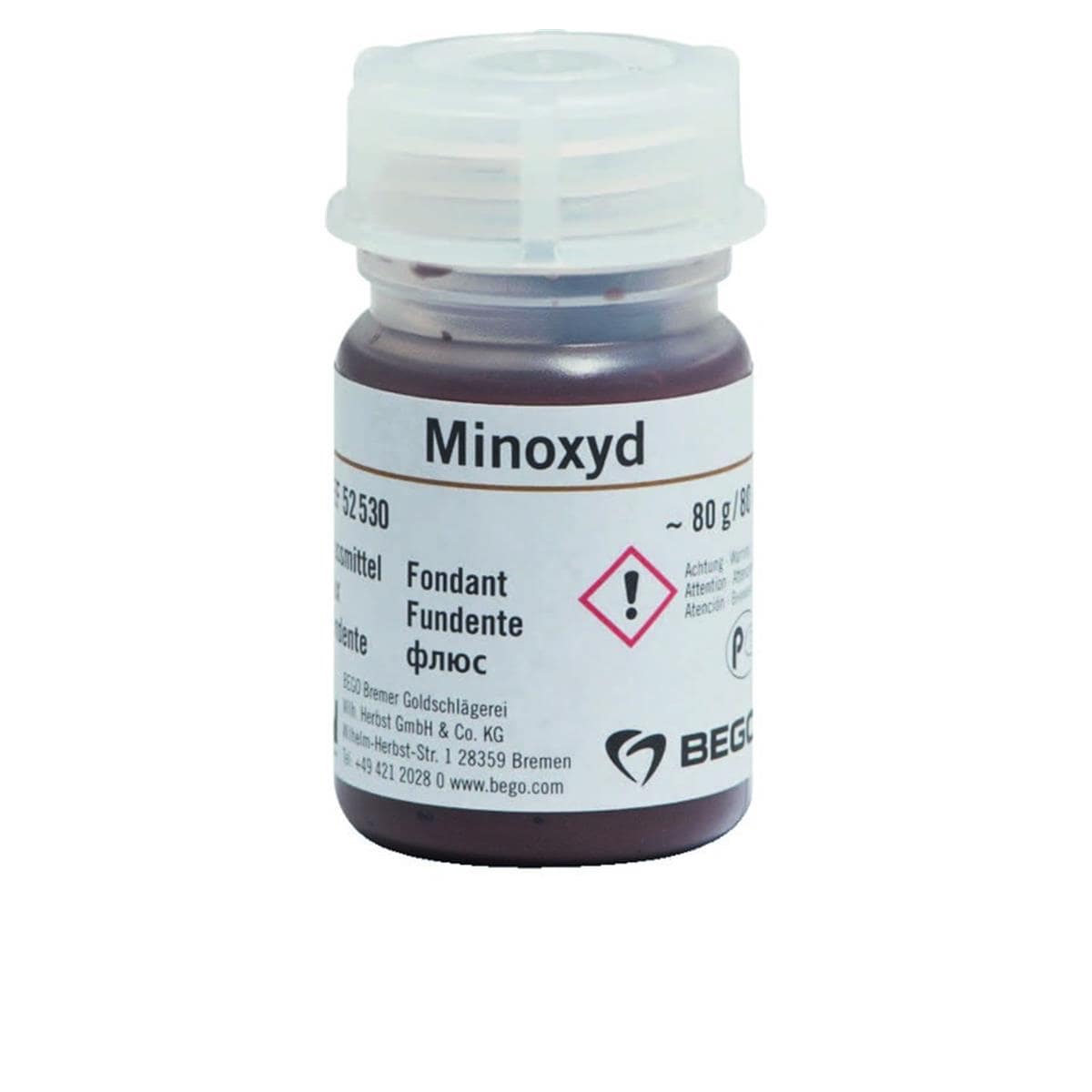 Minoxyd BEGO - Le flacon de 80 g