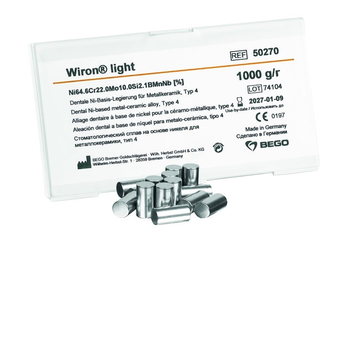 Wiron Light BEGO - La bote de 1 kg