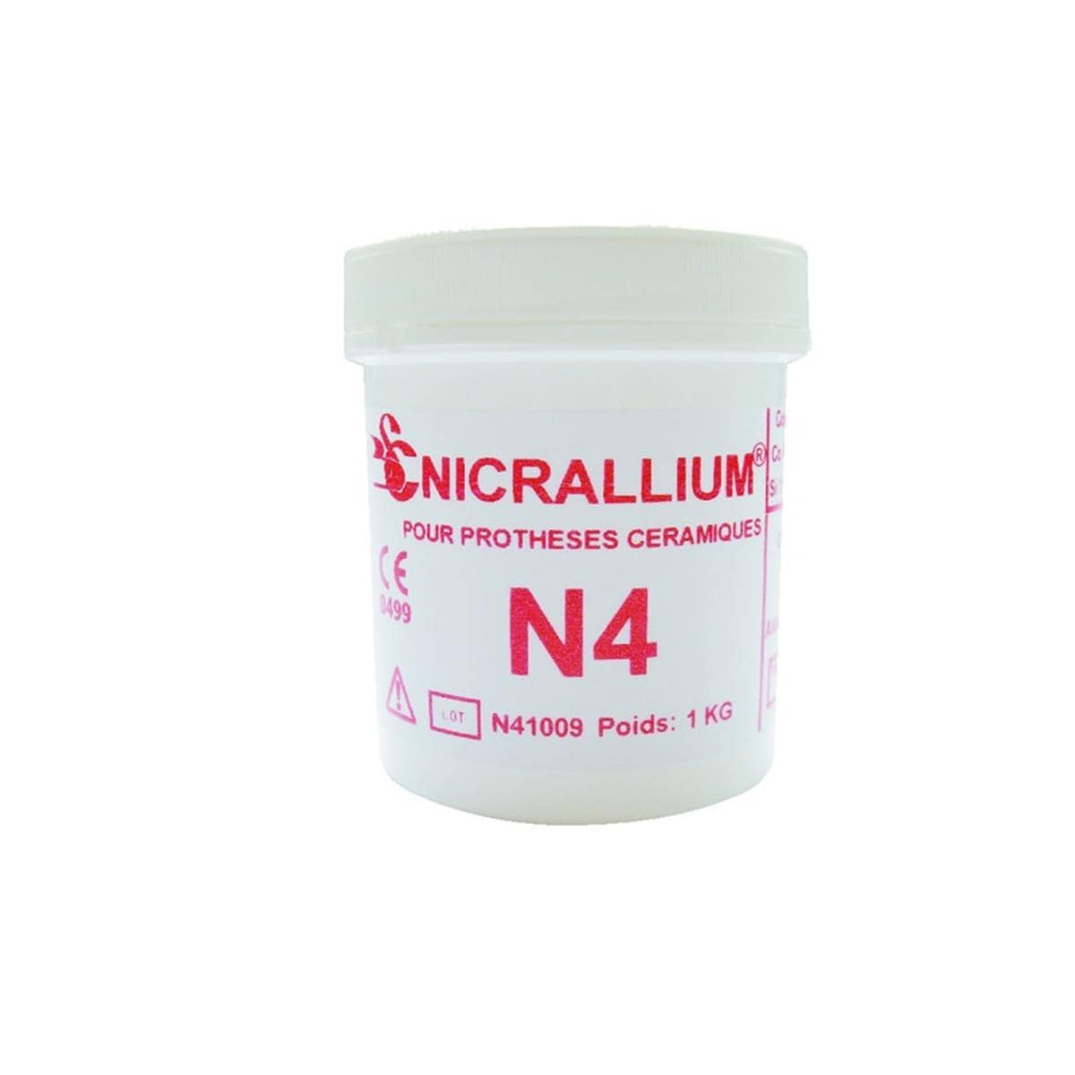 Nicrallium N4 BCS - La bote de 1 kg