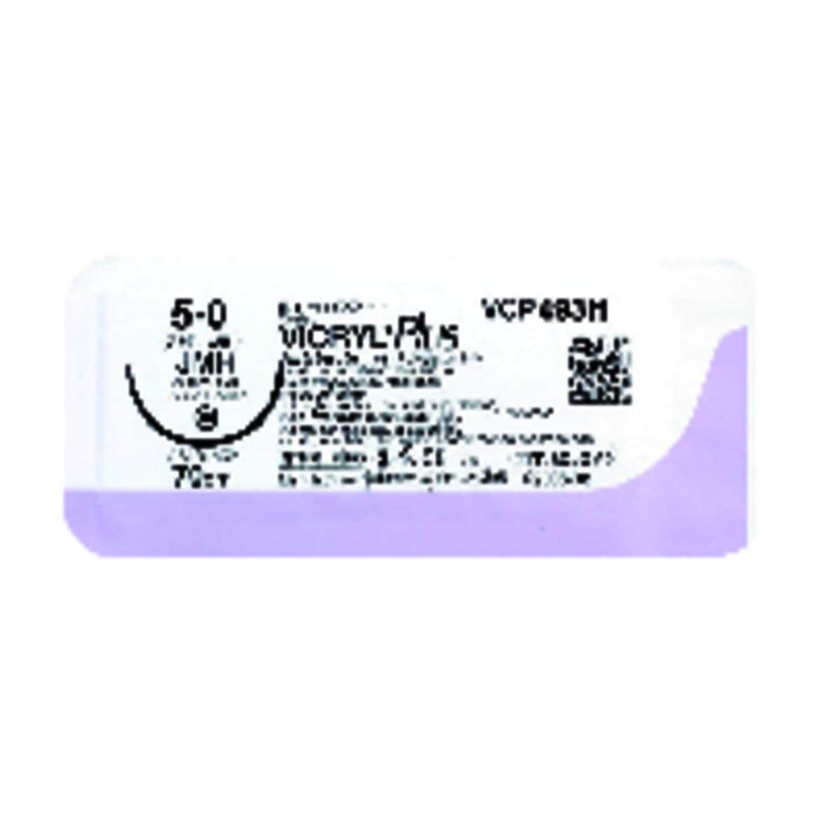 Fil Vicryl Plus anti-bactrien ETHICON - MPVCP500H - Bote de 36