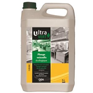 Liquide plonge vaisselle - Ecolabel - 2x5L - ULTRAVERT