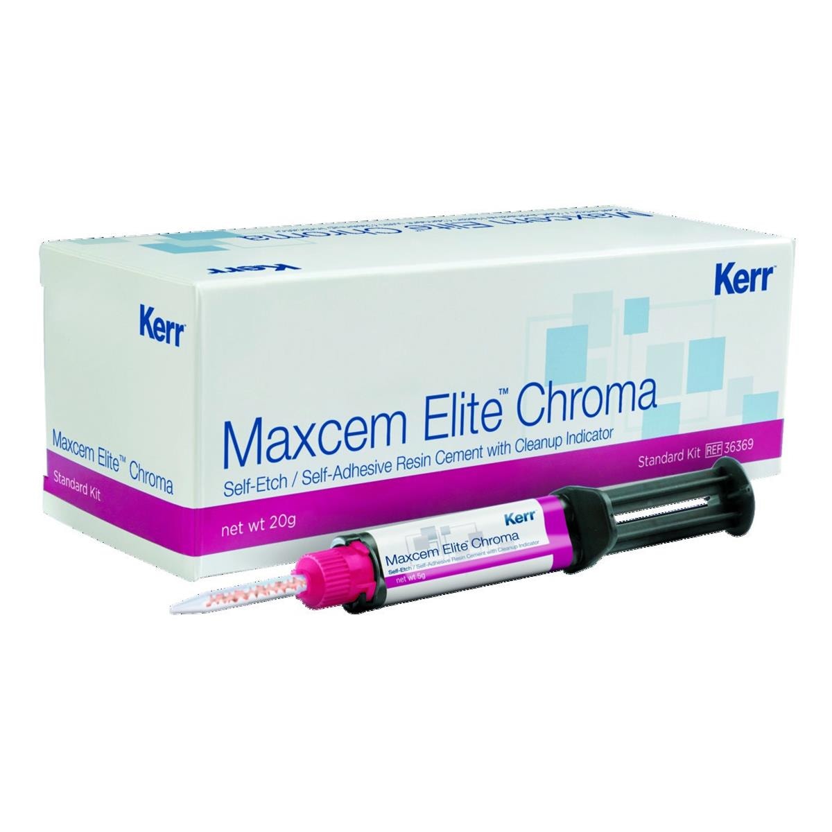 MaxCem Elite Chroma KERR - Embouts Pink - Bote de 40