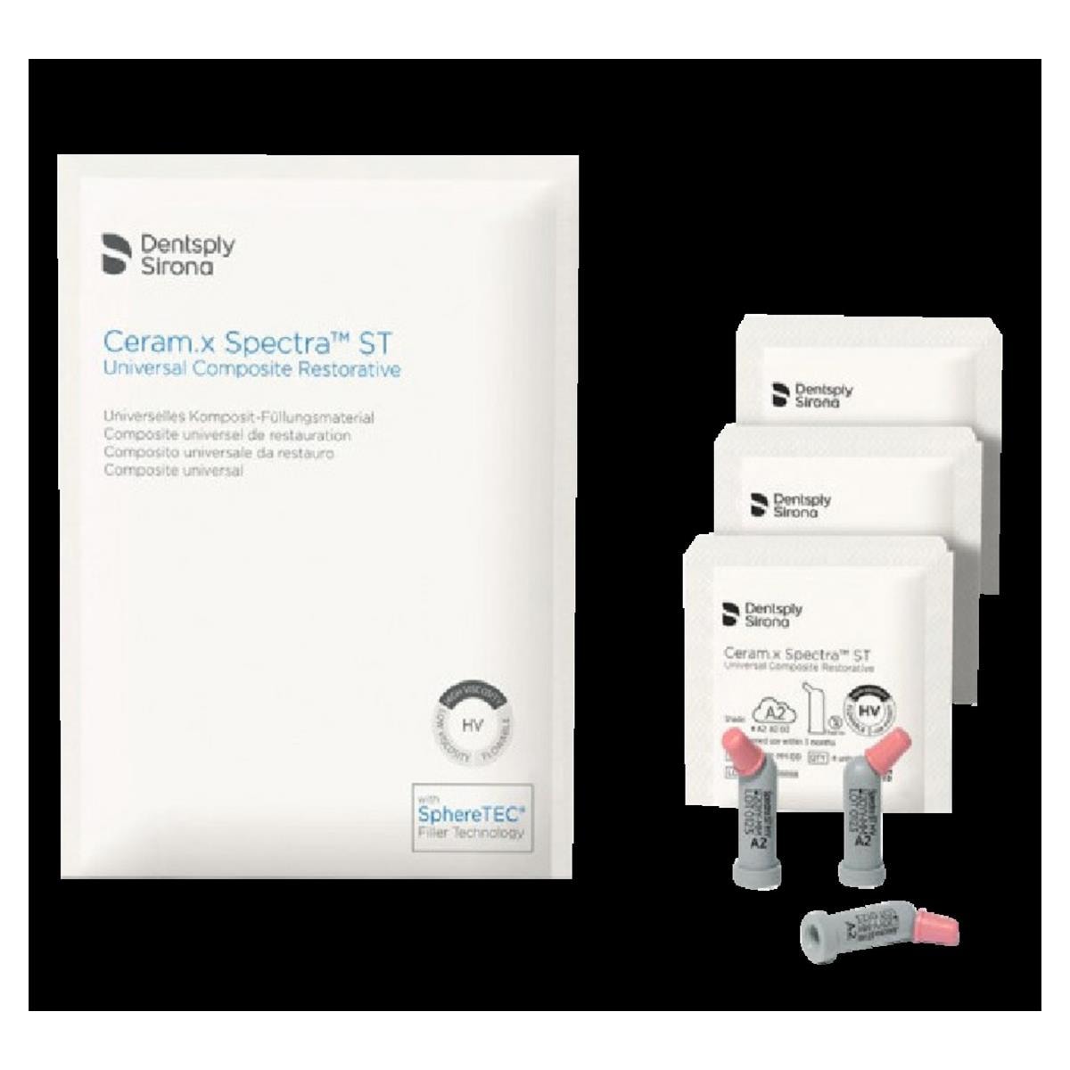 CeramX Spectra ST-HV DENTSPLY SIRONA - A4 - Unidoses de 0,25g - Bote de 16