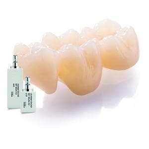 IPS e.max ZirCAD MT Multi IVOCLAR VIVADENT - Teinte BL1 - Taille C17 - Bote de 5