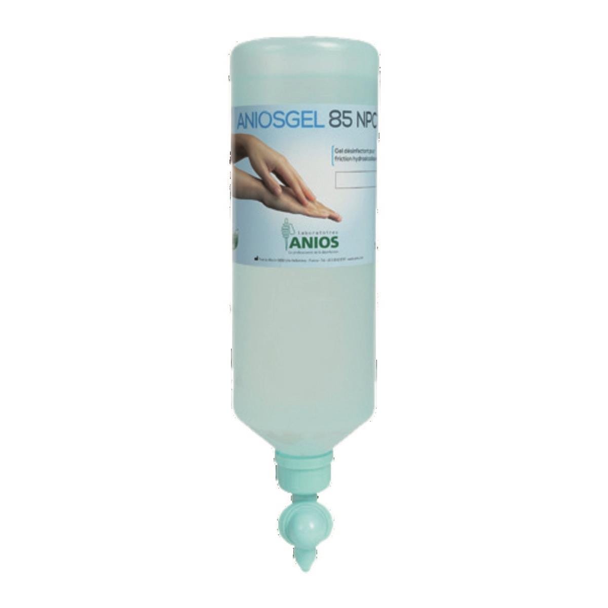 Gel hydroalcoolique NPC ANIOS - Flacon 1L airless