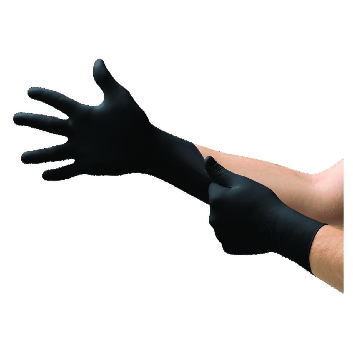 Gants Microflex MidKnight Touch - Taille XS - Bote de 100 - ANSELL