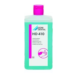 HD 410 Dsinfection rapide des mains (bouteille de 1L) Durr Dental