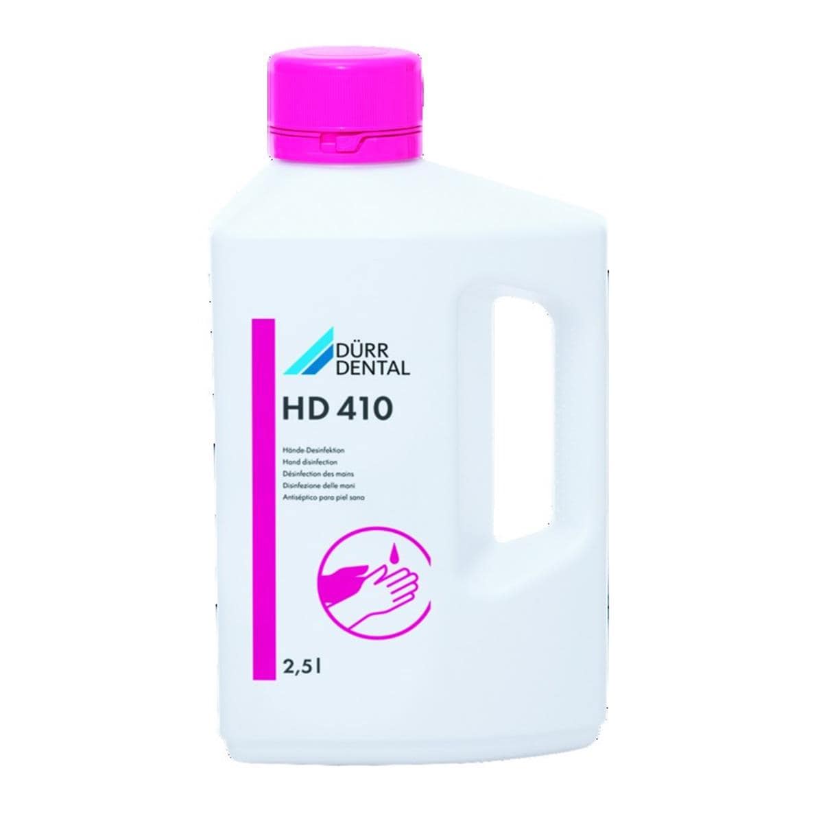 HD 410 Dsinfection rapide des mains (bouteille de 2.5L) Durr Dental