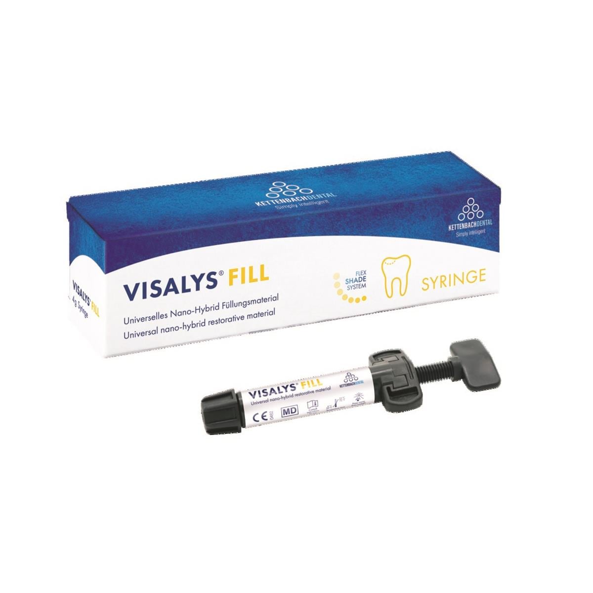 Visalys fill - 1 seringue de 4g - Teinte A3,5 - KETTENBACH