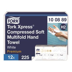 Essuie-mains Tork Xpress compresss H2 Plis en Z (12 x 225)