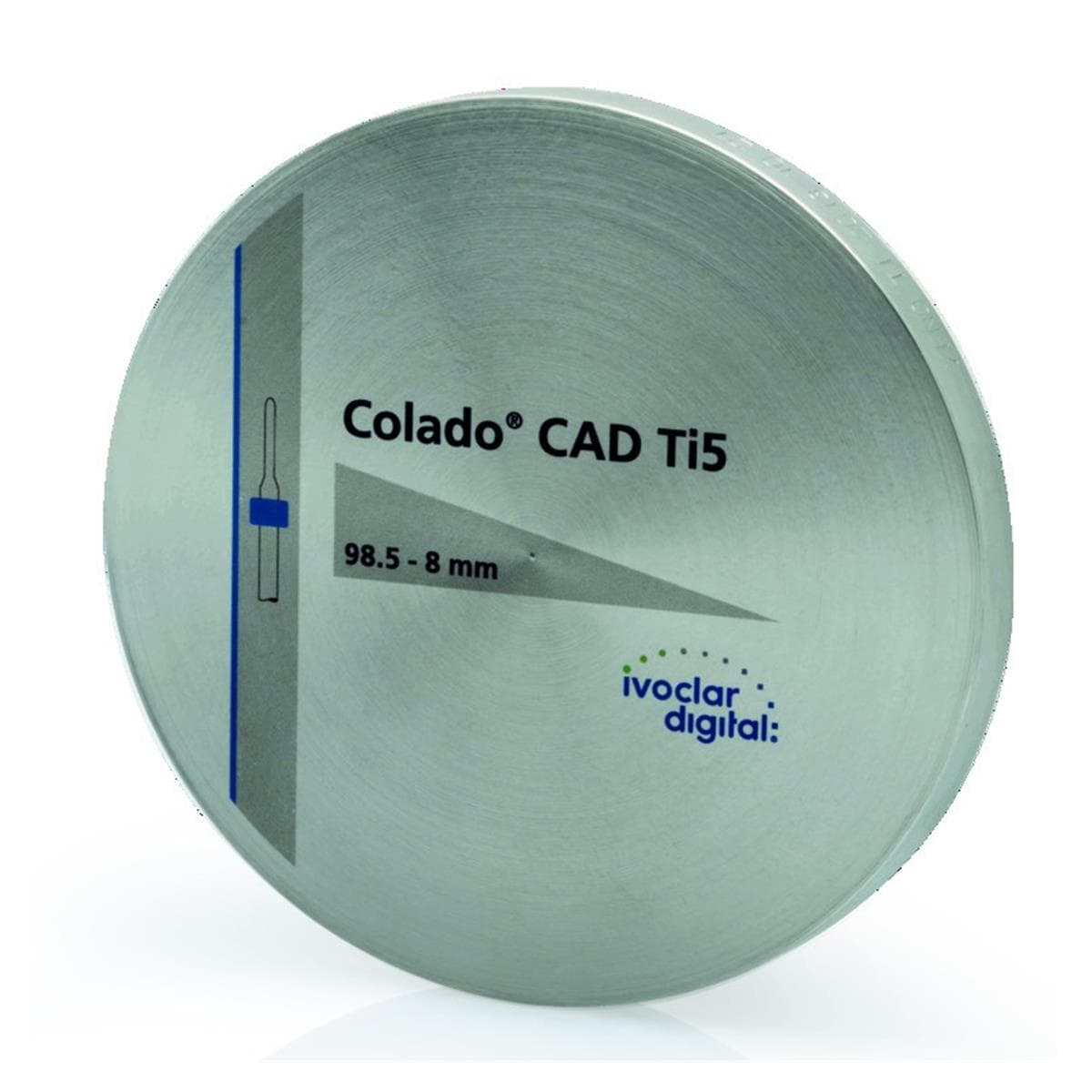 Disque Colado CAD Ti5 98.5-10mm/1