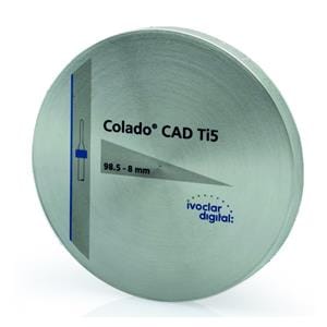 Disque Colado CAD Ti5 98.5-10mm/1