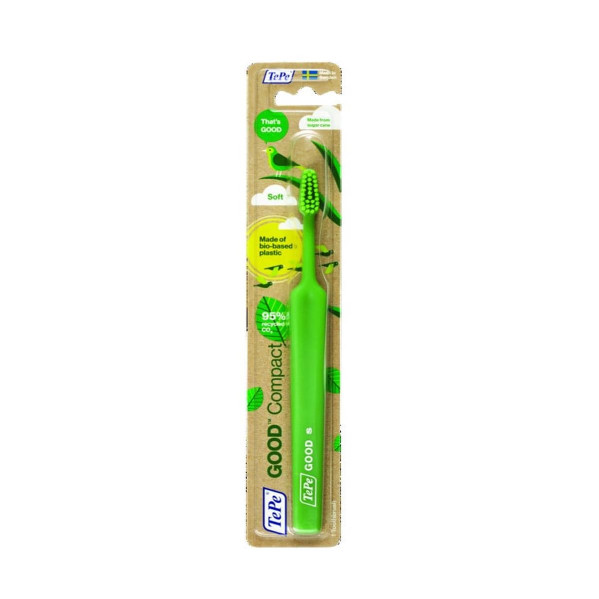 Brosse  dents compact souple (14 pices) Tepe Good
