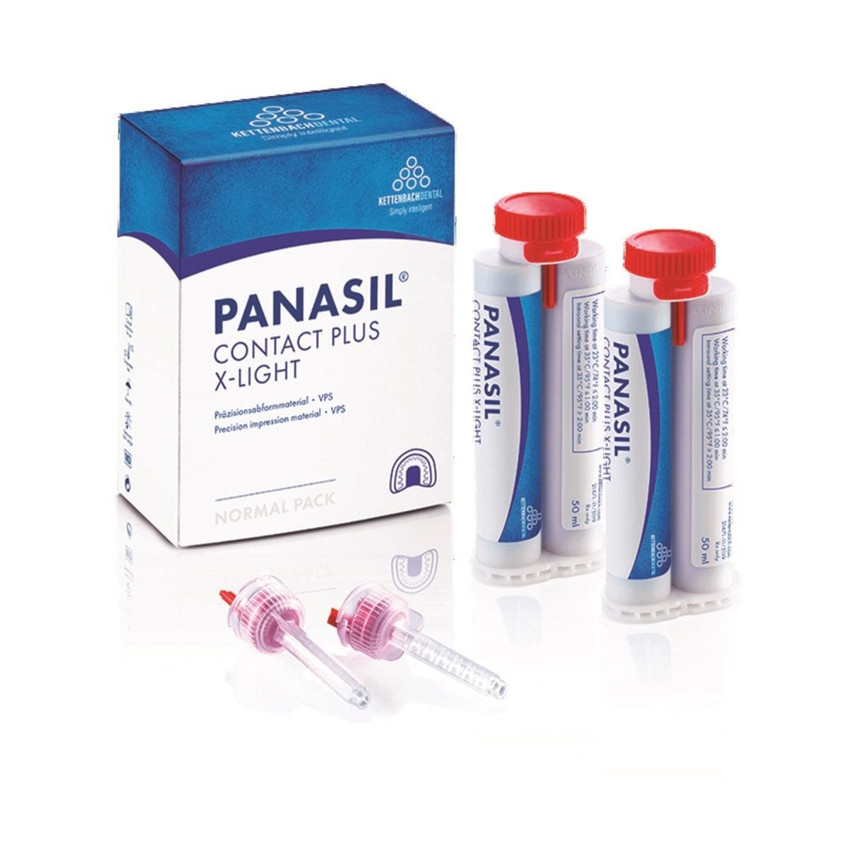 Panasil Contact Plus X-Light - 2 x 50ml - KETTENBACH