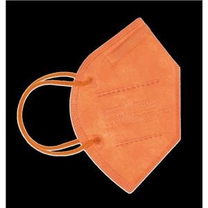 Masques Protection FFP2 NR - Orange - Bote de 10 - EURONDA