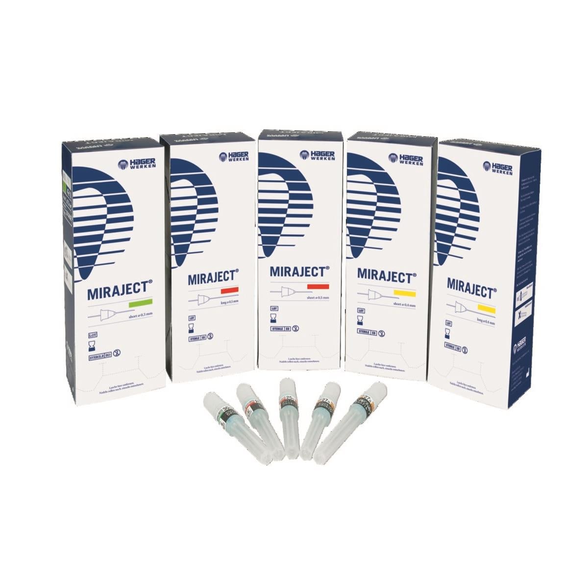 Miraject Aiguille injection 25G 0.5 x 21mm - 254201 - HAGER & WERKEN