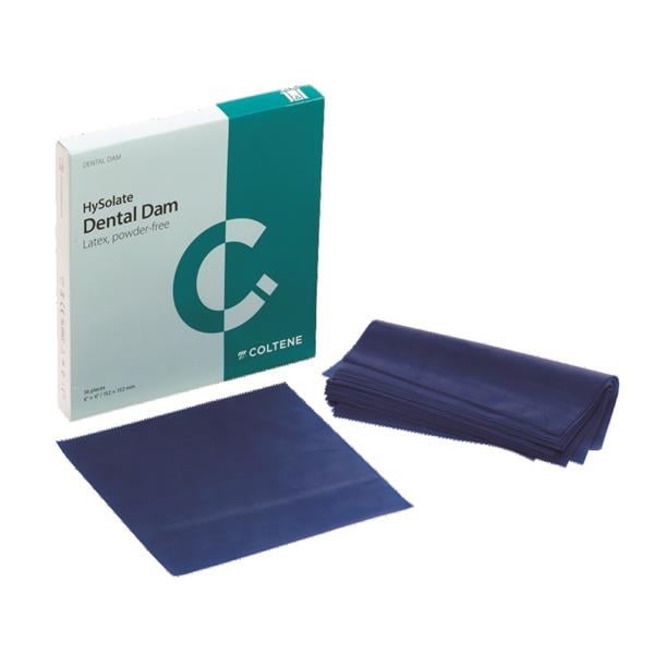 Digue Hysolate Bleue Medium 6x6 - Bote de 36 - COLTENE