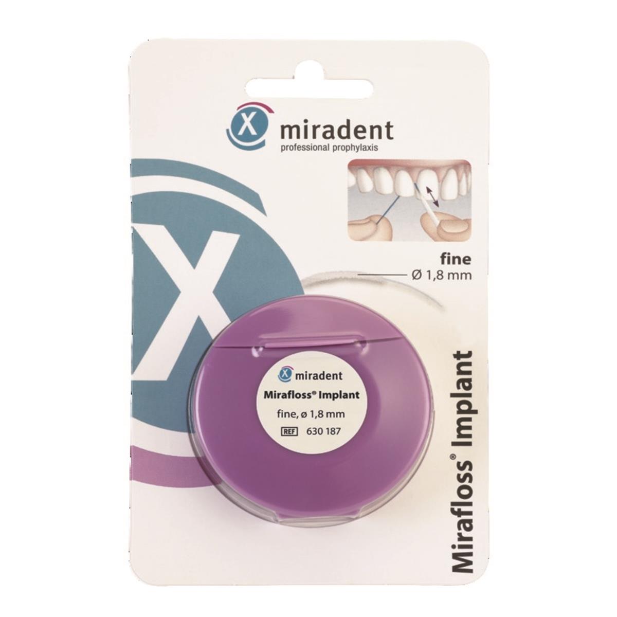 Mirafloss - Fil de soie pour Implant - 1,8MM