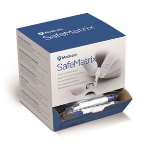 SafeMatrix wide bleu- boite de 50 - Medicom