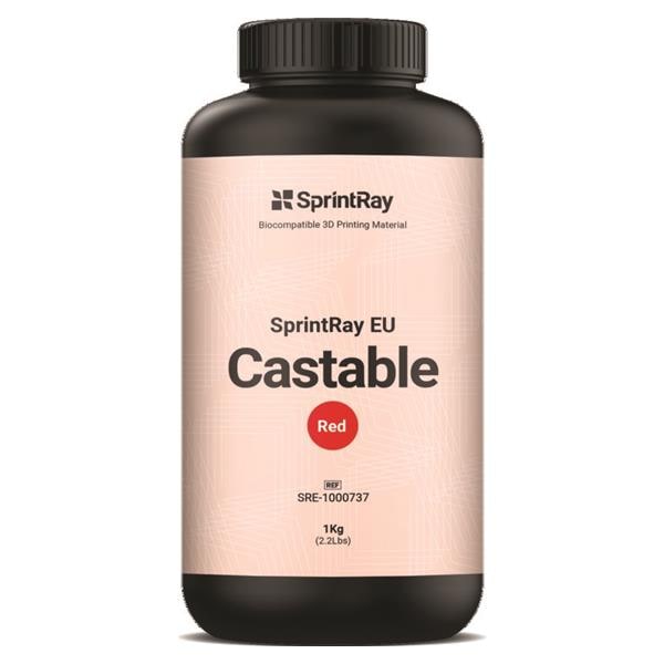 Rsine calcinable rouge 1L SPRINTRAY