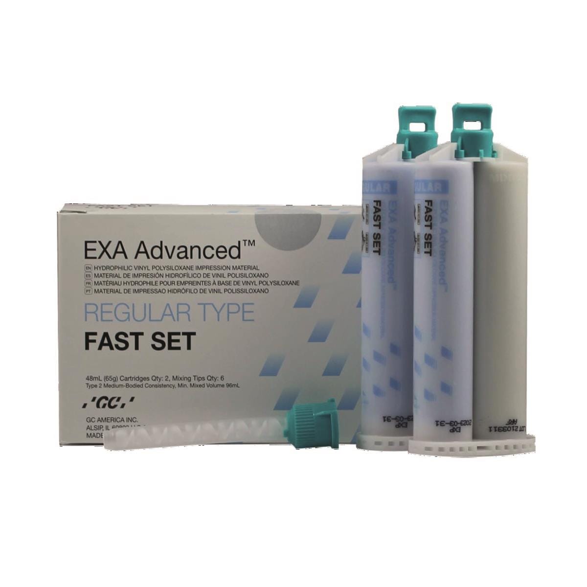 EXA ADVANCED REGULAR FAST SET 2X48ML 10007521 GC